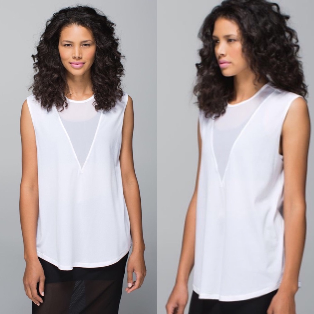 Lululemon Lab Edge Tee Tank RARE